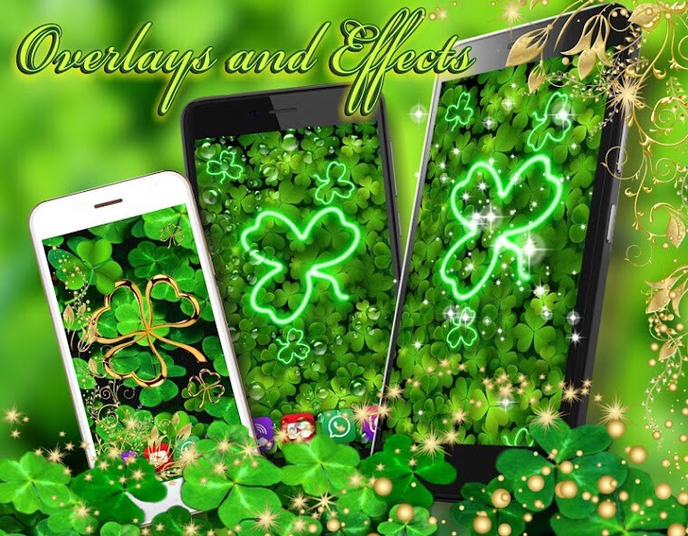 Run android online APK Shamrock Spring Live Wallpaper from MyAndroid or emulate Shamrock Spring Live Wallpaper using MyAndroid