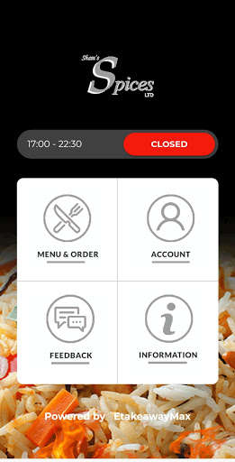 Run android online APK Shams Spices from MyAndroid or emulate Shams Spices using MyAndroid