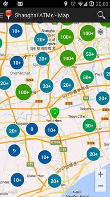 Emulate Android APK Shanghai ATMs