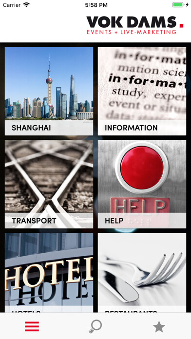 Emulate iPhone app Shanghai Guide using MyAndroid