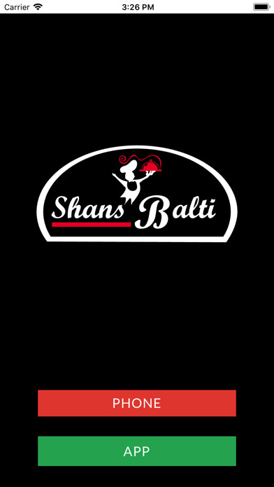 Emulate iPhone app Shans Balti House Tandoori using MyAndroid Emulate iPhone app Shans Balti House Tandoori using MyAndroid