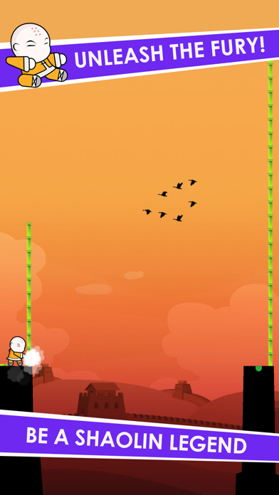 Emulate iPhone app Shaolin Fury using MyAndroid