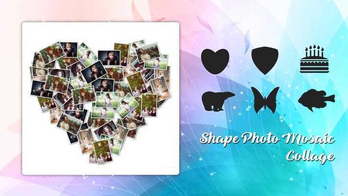 Emulate Android APK Shape Mosaic Photo Collage Emulate Android APK Shape Mosaic Photo Collage