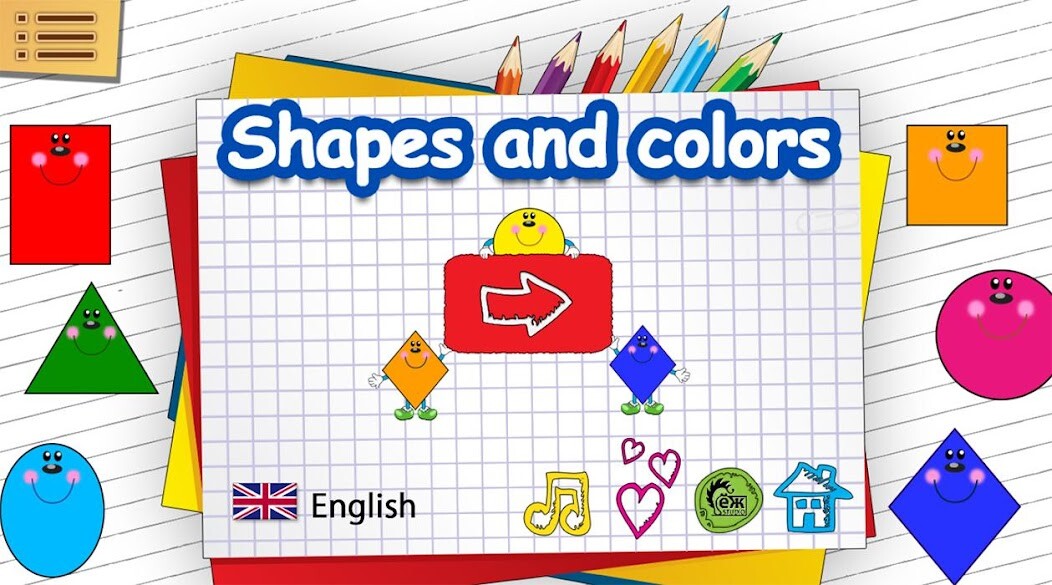 Run android online APK Shapes and colors for kids from MyAndroid or emulate Shapes and colors for kids using MyAndroid