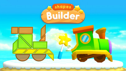 Emulate iPhone app Shapes Builder - Educational tangram puzzle game for preschool children by Play Toddlers using MyAndroid
