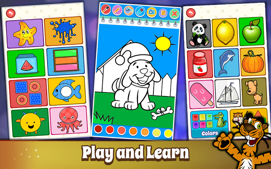 Run android online APK Shapes  Colors Games for Kids from MyAndroid or emulate Shapes  Colors Games for Kids using MyAndroid