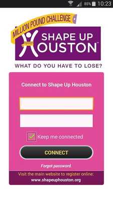 Emulate Android APK Shape Up Houston.