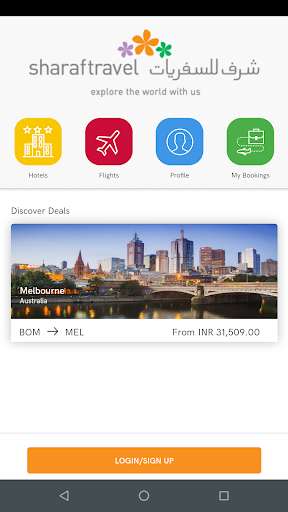 Run android online APK Sharaf Travel from MyAndroid or emulate Sharaf Travel using MyAndroid