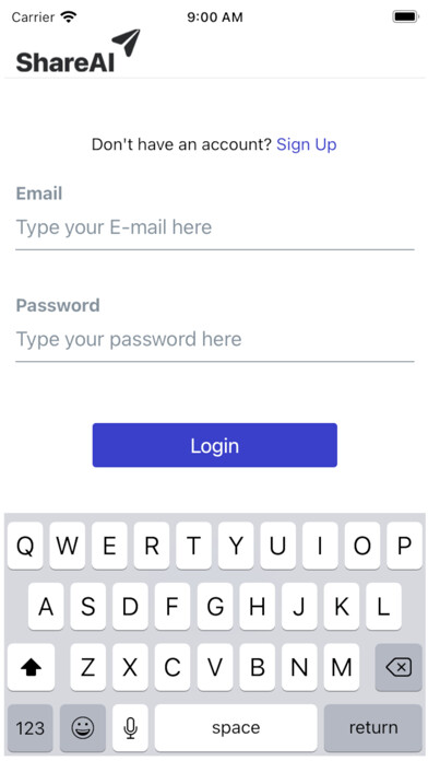 Emulate iPhone app ShareAI using MyAndroid Emulate iPhone app ShareAI using MyAndroid