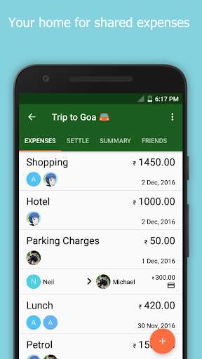 Run android online APK ShareAndSplit from MyAndroid or emulate ShareAndSplit using MyAndroid