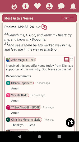 Run android online APK Share Bible Verses - Community from MyAndroid or emulate Share Bible Verses - Community using MyAndroid