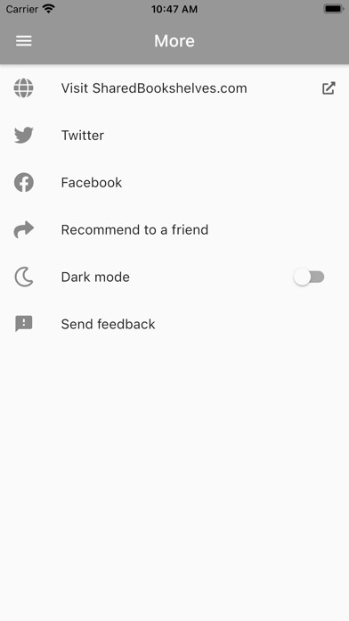 Emulate iPhone app SharedBookshelves using MyAndroid Emulate iPhone app SharedBookshelves using MyAndroid