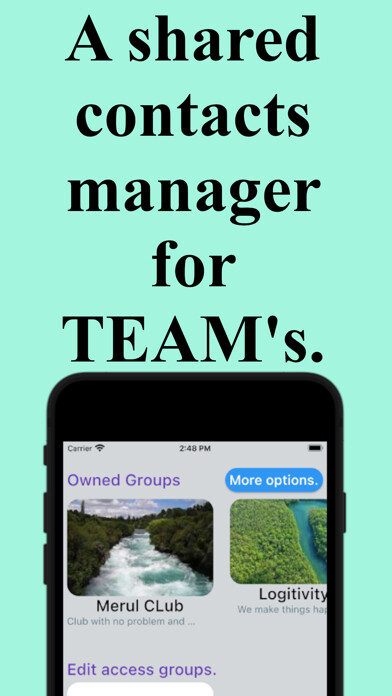 Emulate iPhone app Shared Contacts Manager: Janru using MyAndroid Emulate iPhone app Shared Contacts Manager: Janru using MyAndroid