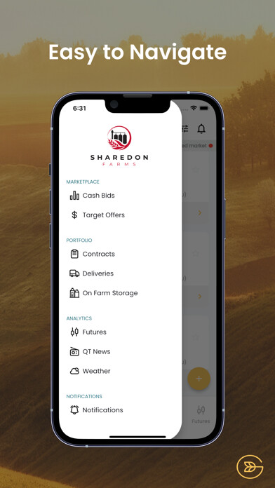 Emulate iPhone app Sharedon Farms using MyAndroid