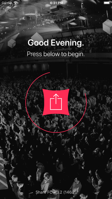 Emulate iPhone app Share FC using MyAndroid