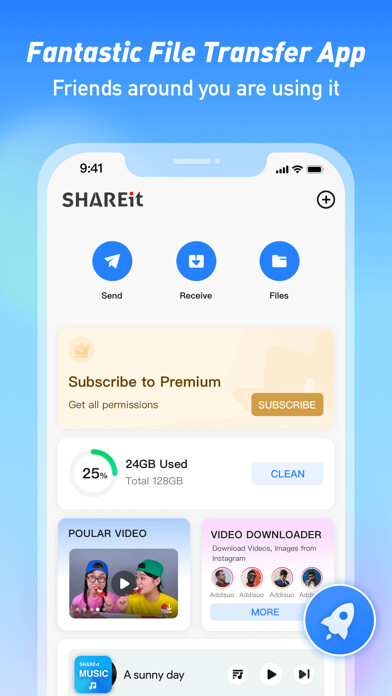 Emulate iPhone app SHAREit - Connect & Transfer using MyAndroid Emulate iPhone app SHAREit - Connect & Transfer using MyAndroid