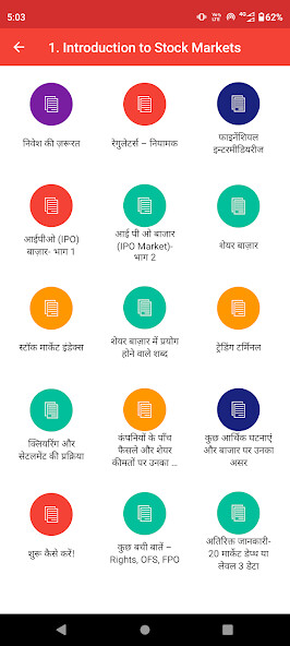 Emulate Share Market Education Hindi from MyAndroid or run Share Market Education Hindi using MyAndroid