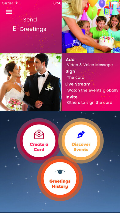 Emulate iPhone app Share My Greeting using MyAndroid Emulate iPhone app Share My Greeting using MyAndroid