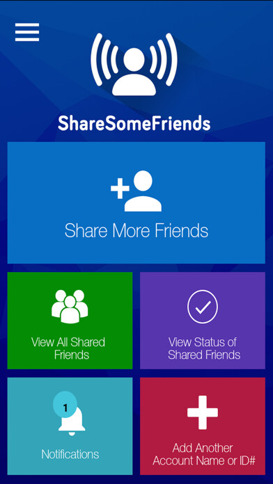 Emulate iPhone app ShareSomeFriends using MyAndroid