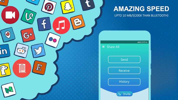 Emulate Android APK Share  Transfer Files With Send Any