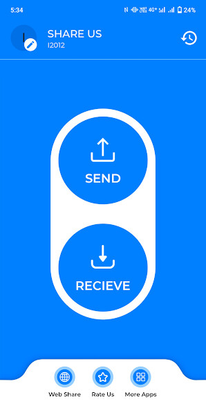 Run android online APK Share Us - File Transfer from MyAndroid or emulate Share Us - File Transfer using MyAndroid