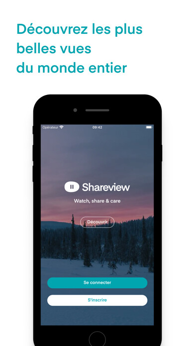 Emulate iPhone app Shareview - Vidéos de paysages using MyAndroid Emulate iPhone app Shareview - Vidéos de paysages using MyAndroid