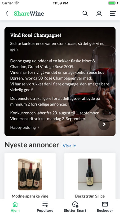 Emulate iPhone app ShareWine using MyAndroid