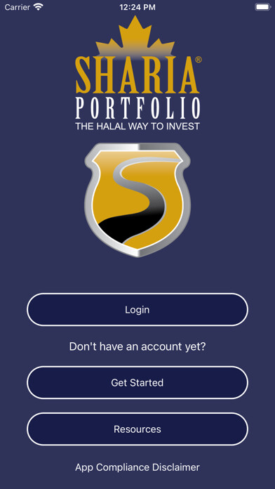 Emulate iPhone app ShariaPortfolio CA using MyAndroid Emulate iPhone app ShariaPortfolio CA using MyAndroid