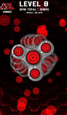 Emulate Android APK sharingan fidget spinner