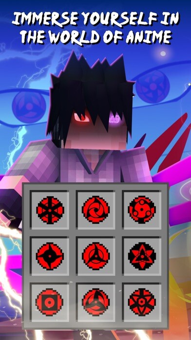 Emulate iPhone app Sharingan Mods for Minecraft using MyAndroid Emulate iPhone app Sharingan Mods for Minecraft using MyAndroid
