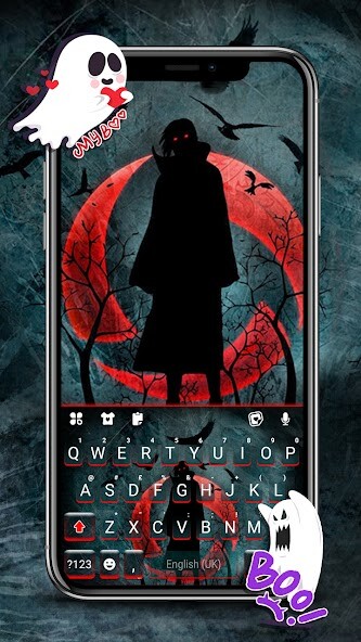 Run android online APK Sharingan Shadow Keyboard from MyAndroid or emulate Sharingan Shadow Keyboard using MyAndroid