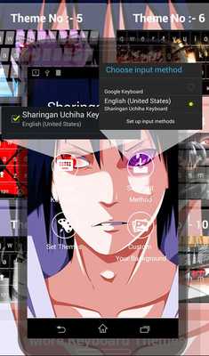 Emulate Android APK Sharingan Uchiha Keyboard Emulate Android APK Sharingan Uchiha Keyboard