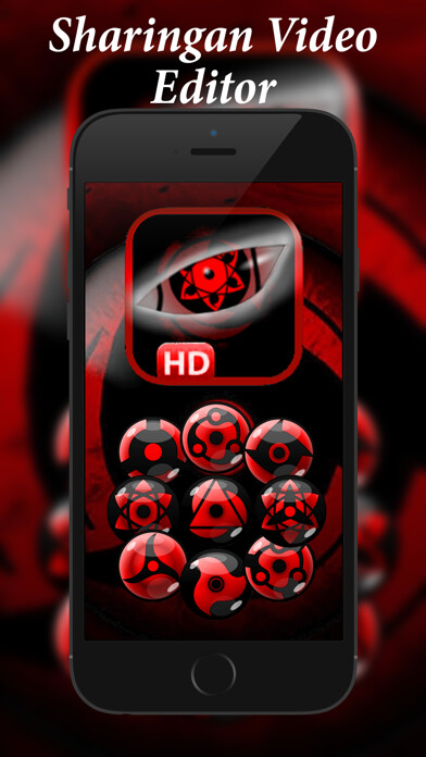Emulate iPhone app sharingan video editor: Naruto edition using MyAndroid Emulate iPhone app sharingan video editor: Naruto edition using MyAndroid