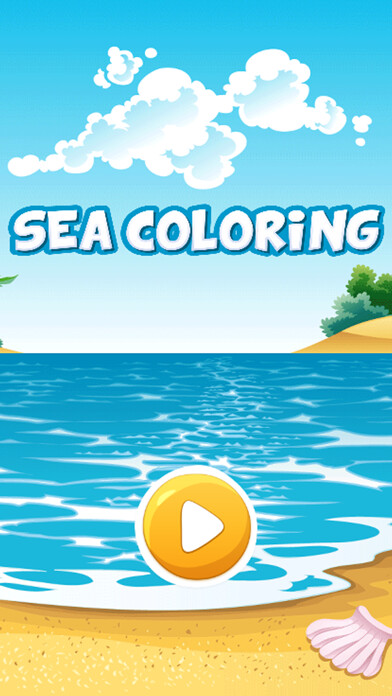 Emulate iPhone app Shark coloring book for kids games using MyAndroid