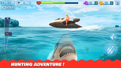 Emulate iPhone app Shark Hunting Games: Sniper 3D using MyAndroid