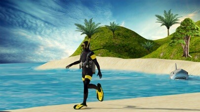 Emulate iPhone app Shark Hunting-Scuba Deep Diving & Fish Shooting using MyAndroid Emulate iPhone app Shark Hunting-Scuba Deep Diving & Fish Shooting using MyAndroid