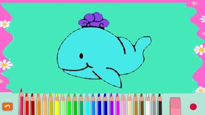 Emulate iPhone app Shark tank and Sea animals coloring game for kid using MyAndroid Emulate iPhone app Shark tank and Sea animals coloring game for kid using MyAndroid