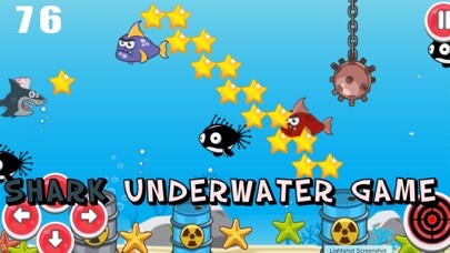 Emulate iPhone app Shark Underwater Game using MyAndroid