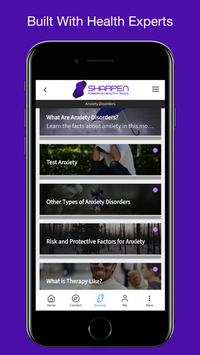 Emulate iPhone app Sharpen Health using MyAndroid