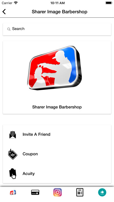 Emulate iPhone app Sharper Image Barber Shop using MyAndroid Emulate iPhone app Sharper Image Barber Shop using MyAndroid