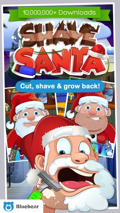 Emulate iPhone app Shave Santa - Unlocked using MyAndroid