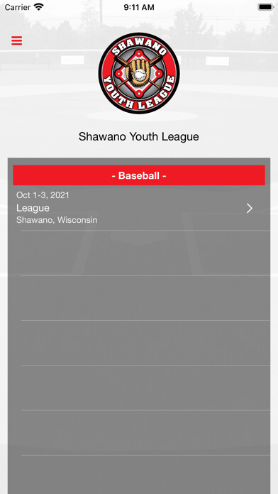 Emulate iPhone app Shawano Youth League using MyAndroid Emulate iPhone app Shawano Youth League using MyAndroid