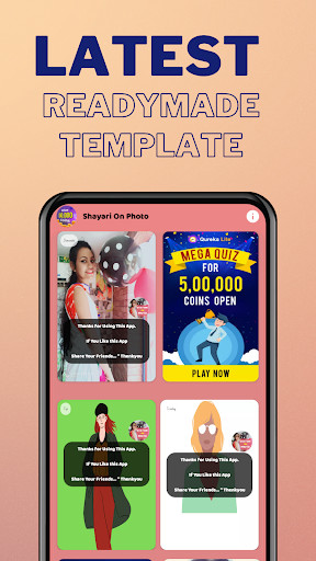 Emulate Android APK Shayari on Photo