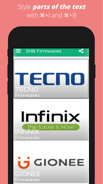 Run android online APK SHB Firmwares from MyAndroid or emulate SHB Firmwares using MyAndroid