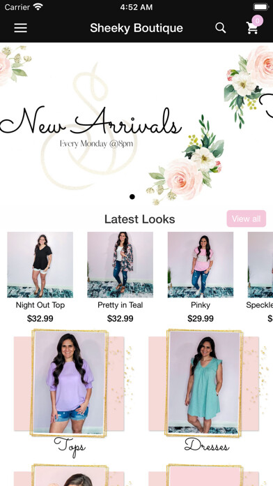 Emulate iPhone app Sheeky Boutique using MyAndroid Emulate iPhone app Sheeky Boutique using MyAndroid