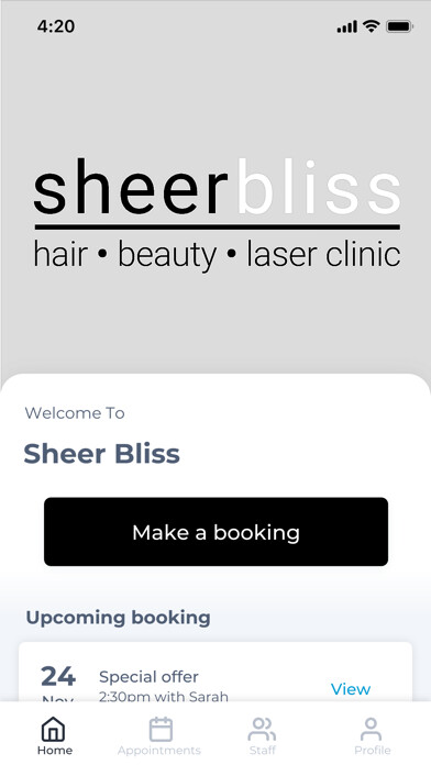 Emulate iPhone app Sheer Bliss using MyAndroid