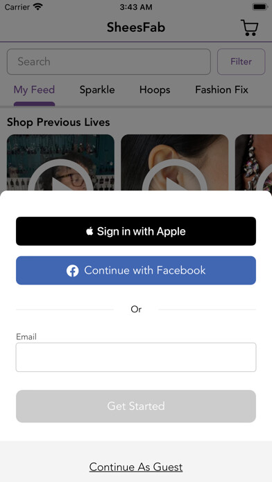 Emulate iPhone app SheesFab using MyAndroid Emulate iPhone app SheesFab using MyAndroid