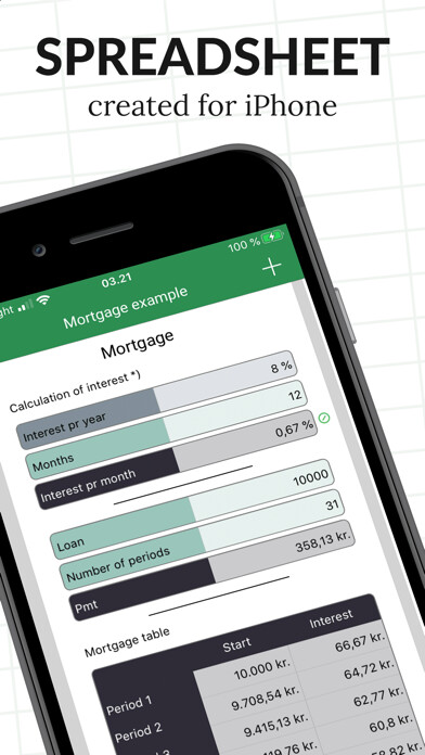 Emulate iPhone app Sheetlet Spreadsheet using MyAndroid Emulate iPhone app Sheetlet Spreadsheet using MyAndroid