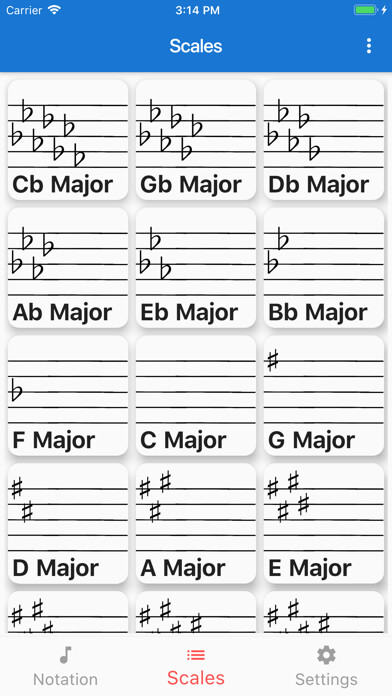 Emulate iPhone app Sheet Music Pro using MyAndroid