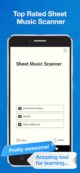Run android online APK Sheet Music Scanner  Reader from MyAndroid or emulate Sheet Music Scanner  Reader using MyAndroid